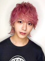 ダルシット(dulcet★★★)&nbsp;平成ウルフ×ホワイトピンク/ブリーチカラー