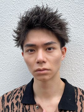 アイビーズ(IVYS) スパイキーショート　刈り上げショート　ピンパーマ