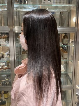 オーガニック リブ 川越(organic+live) 艶髪ストレートパーマ◎ロングケア&カット美髪トリートメント