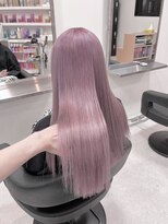 ペレ 栄 アネックス(PELE栄ANNEX)&nbsp;イメチェン/ホワイトブロンド/外ハネボブ/美髪/栄