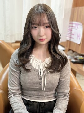 ソワン ドゥ ブレス エルネ 立花店(soin de brace elne) アッシュブラウン/韓国ヘア/ブラウンカラー