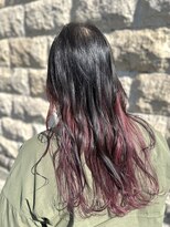 ディーボーイ 健軍店(D-BOY)&nbsp;インナーカラー/ピンク/パープル/チョコレートブラウン