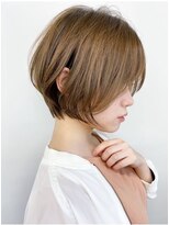 ブロッサム 東久留米店(Blossom)&nbsp;丸みショート◎前髪あり20代30代大人ショートボブ