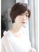 フェリチタ フィロ 大泉学園(FELICITA filo)&nbsp;くびれショートボブ40代50代グレイカラー白髪染め白髪ぼかし