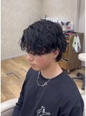 波巻きツイストスパイラル/リバースセンターパート/河原町