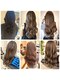 リーフ ヘア 上田美容研究所(Lief hair)の写真/ダメージレスでデザインカラーが楽しめます♪当店は、最高級シールエクステを使用しています。
