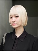 ブロンドボブホワイトベージュ_F21535