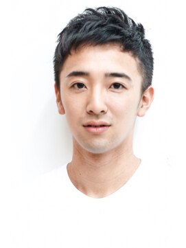 メリケンバーバーショップ コウベ(MERICAN BARBERSHOP KOBE) ビジネスアップバングショートツーブロックテクノ#m 447