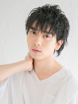 アース 沖縄泡瀬店(HAIR&MAKE EARTH) 無造作マッシュウルフ