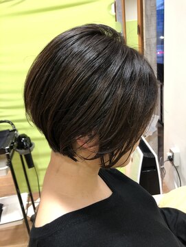 アプシー 南が丘本店(apsee) 耳掛けショートボブ