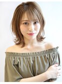 レイヤーカットで簡単2Way【ひし形&くびれヘア】RUVUA新宿 京佳