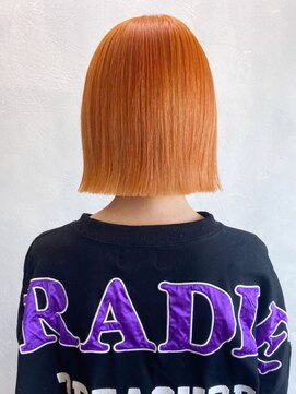 アイティーバイアルバム 八王子店(IT by ALBUM) オレンジボブ_イヤリングカラーラベンダーカラー_ba321581