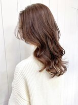 アイティー バイ アルバム 中野店(IT by ALBUM)&nbsp;ハイライトチョコレートブラウン_カーキグレージュ_ba321222