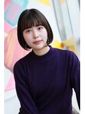 シンプル艶ボブ