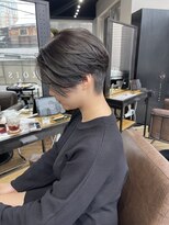 アルカナ 明治神宮前原宿(ARCANA)&nbsp;刈り上げショート　ハンサムショート　前下がりショート