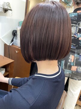 ギフト ヘアー サロン(gift hair salon) 【ピンクブラウンボブ】原口健伸
