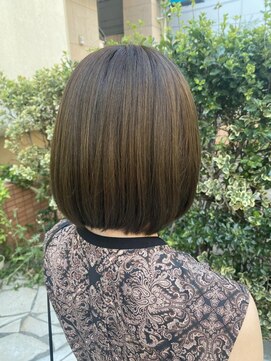 ネオリーブソラ 相模大野店(Neolive sola) オリーブベージュ/丸みボブ