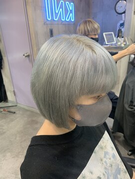 インク 渋谷(INK.) ハイトーンホワイトシルバー