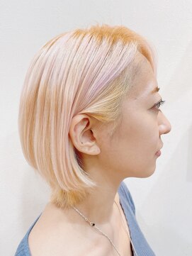 マイスタイル 大井町店(My jStyle by Yamano) 小顔ボブ/大人可愛い外国人風カラー
