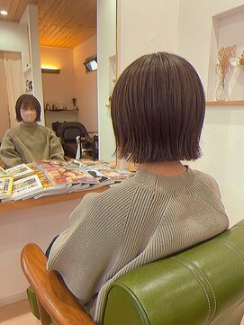 ハニーヘアー(HONEY HAIR) 切りっぱなしボブ