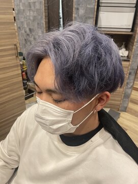 銀座マツナガ 浅草店 個性派ハイトーンカラー～ラベンダーアッシュ～