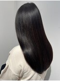 髪質改善ロングストレート/うるツヤ