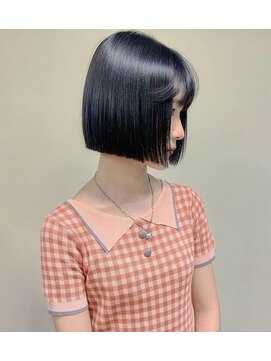 ナループロア ルームー(Nalu pu loa ROOMOO) ゆるまきタッセルカット/タッセルカット/タンバルモリ/韓国ボブ