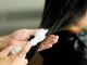 クオン 姪浜(qon)の写真/【艶髪を実現させるストレートメニュー】毛髪の形状を変化させうねりをなくすことで光の反射を均一にします