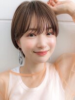 ノイ(noi) 顔周りレイヤーカットくびれヘアミルクティーベージュカラー