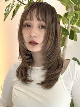 スティロ(stylo) ハイライトカラーグレージュベージュケアブリーチダブルカラー