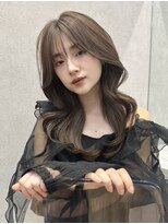 ロンド ロワール 門前仲町(Lond Loire)&nbsp;韓国レイヤーカット/くびれ巻き/前髪顔周り/セミディ[門前仲町]