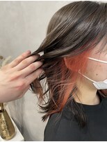 ウィル 西宮店(WiLL) インナーカラー/オレンジカラー