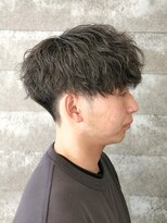 ニアウ 伊勢崎連取店(Niau)&nbsp;刈り上げマッシュ波巻きスパイラルパーマ