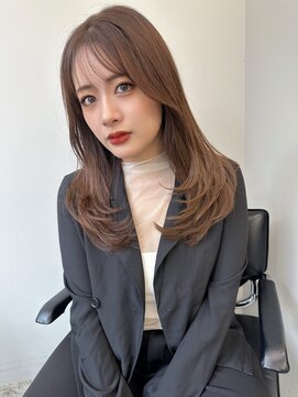 リリット(ReLit) くすみベージュマロンベージュホワイトブロンド細めハイライト