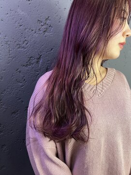 プライズ アイリス 池袋東口店(prize Iris) ピンクカラーダブルカラー池袋韓国ヘア