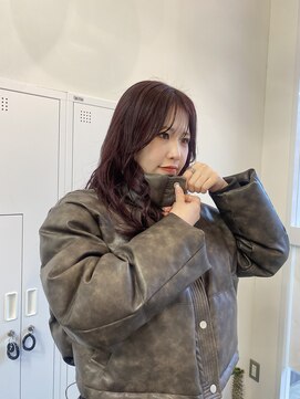 クリアーオブヘアー 池下店(clear OF HAIR) cassis red