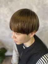 フランキー(FRANKY)&nbsp;ツーブロマッシュ＋ミルクティーカラー