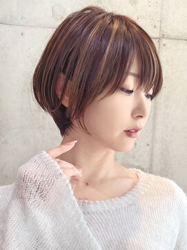 セイドット リー(Say. Ree) Say.ショートボブチェリーレッドチェリーブラウンミニウルフ青山