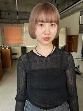 ロールアップスリーブス(ROLL UP SLEEVES) milktea beige/ ケアブリーチ