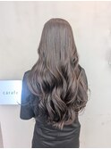 モカグレージュ×レイヤーカット
