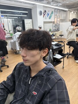 ビカム 名駅(become) 中華ヘア/フェザーショート/韓国ヘア/センターパート