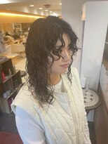 ニューヨークニューヨーク 桂店(NYNY)&nbsp;ブラウンカラースパイラルカーリーヘア