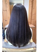 ルシール バイ アリア(Lucir by aria)&nbsp;パープルグレー×ロングレイヤー