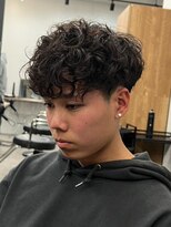 men's salon L-MARK 四条烏丸【12月 NEW OPEN(予定)】 スペインカール/スパイラルパーマ/波巻きパーマ/フェード/メンズ