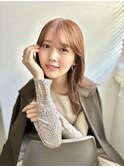 フェイスレイヤーオレンジベージュミディアム