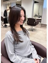 シュク 高円寺(SYUK)&nbsp;SYUK kazu 【高円寺 顔まわりカット 髪質改善 ハイライト 】