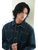 チップタップ 中村橋店(tip top)&nbsp;センターパート/ニュアンスパーマ/スパイラルパーマ/メンズ