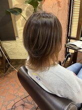 ロッソバイアルター 鎌取(ROSSO by aL-ter)&nbsp;【くらげヘア/黒髪/カーキカラー】