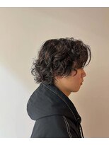 スナッグ(Snug,) men's short bob perm