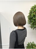 【オリーブベージュボブ】